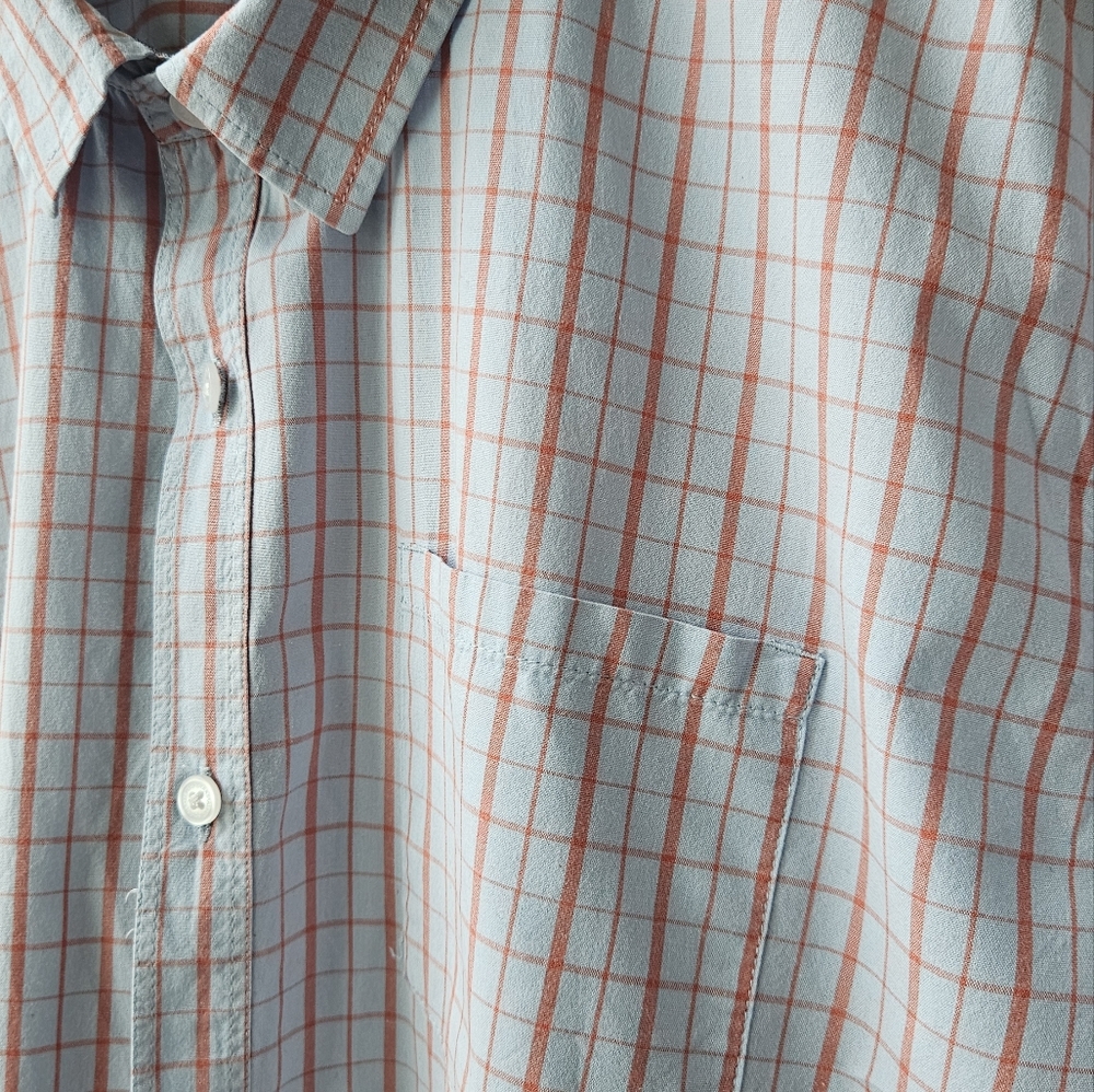 Alpine Star Men's Blue and Red Plaid Shirt XXL